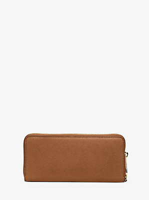 Leather Continental Wristlet