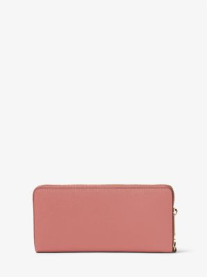 Michael kors crossgrain leather continental clearance wristlet