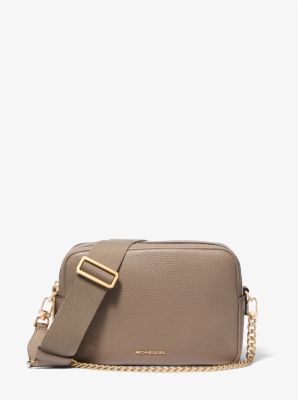 Bryant Medium Pebbled Leather Camera Crossbody Bag