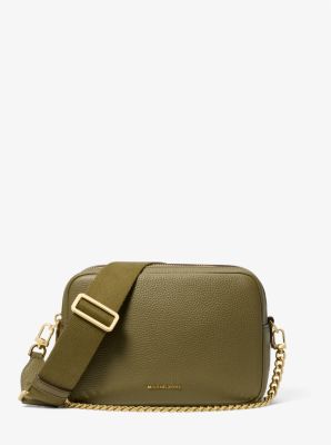 Bryant Medium Pebbled Leather Camera Crossbody Bag image number 0