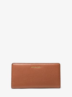 Bryant Large Pebbled Leather Snap-Front Wallet image number 0