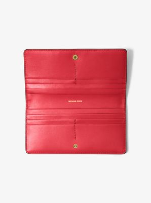 Brieftasche Bryant Large aus gekrispeltem Leder mit Druckknopfverschluss