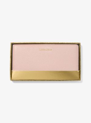 Bryant Large Pebbled Leather Snap-Front Wallet