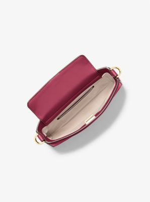 Wandelbare Pochette Bryant Small aus gekrispeltem Leder