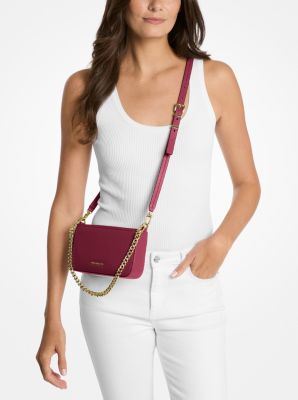 Wandelbare Pochette Bryant Small aus gekrispeltem Leder