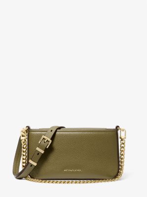 Bryant Small Pebbled Leather Convertible Pochette image number 0