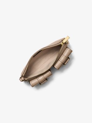 Pochette Zoe Small aus gekrispeltem Leder