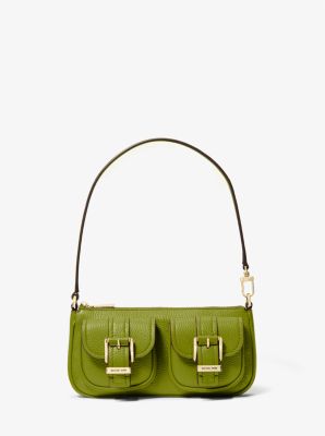 Zoe Small Pebbled Leather Pochette image number 0