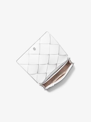 Sac à bandoulière Jet Set de taille moyenne en cuir tressé