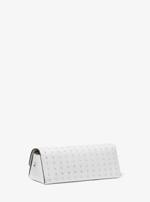 Ludlow Small Studded Leather Convertible Pochette