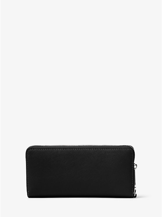 Saffiano Leather Continental Wallet image number 2