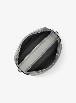 Bryant Medium Pebbled Leather Camera Crossbody Bag