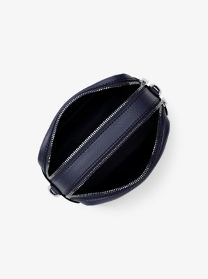 Bryant Medium Pebbled Leather Camera Crossbody Bag