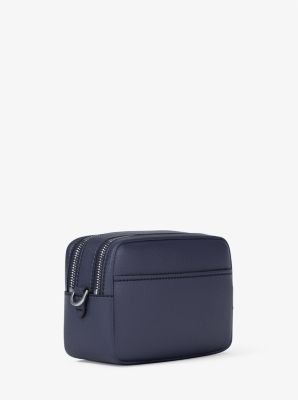 Bryant Medium Pebbled Leather Camera Crossbody Bag