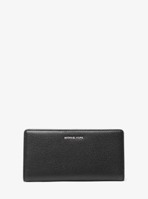 Bryant Large Pebbled Leather Snap-Front Wallet image number 0