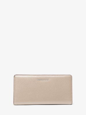 Bryant Large Pebbled Leather Snap-Front Wallet image number 0