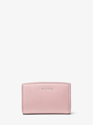MK Brieftasche Bryant Medium Aus Gekrispeltem Leder - Rosa