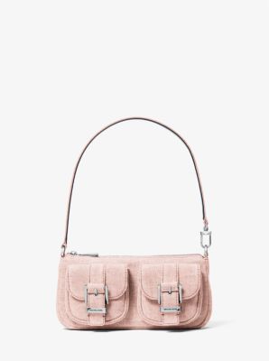 Zoe Small Washed Denim Pochette image number 0