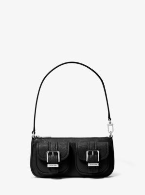 Zoe Small Pebbled Leather Pochette image number 0