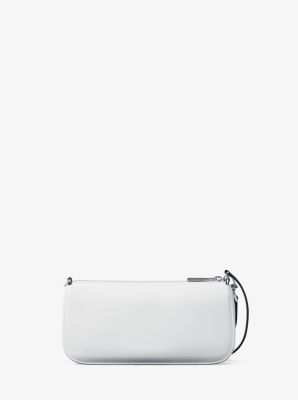 Bolso pochette Zoe peque&ntilde;o de piel granulada in BLANCO INTENSO | Michael Kors