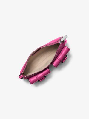 Pochette Zoe Small aus gekrispeltem Leder