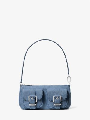 Pochette Zoe Small aus Denim image number 0