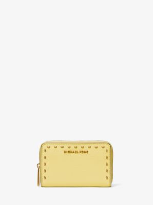 Small Studded Leather Wallet