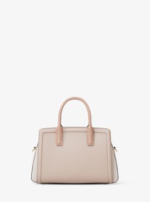 Laila Extra-Small Color-Block Leather Crossbody Bag