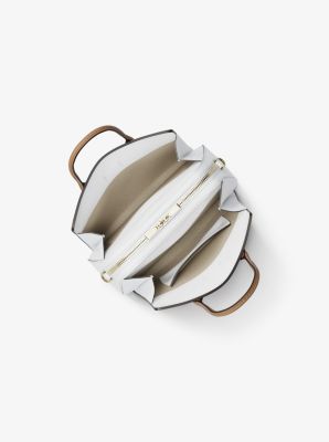 Laila Extra-Small Color-Block Leather Crossbody Bag