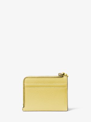 Bolso pulsera Jet Set peque&ntilde;o de piel granulada con tarjetero in LIM&Oacute;N | Michael Kors