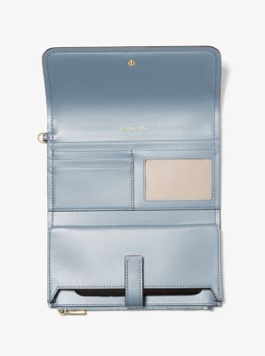 Jet Set Medium Signature Logo Convertible Wristlet in CHAMBRAY | Michael Kors