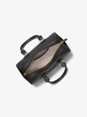 Bandolera alargada Jet Set Travel extrapeque&ntilde;a de piel con logotipo en relieve in NEGRO | Michael Kors
