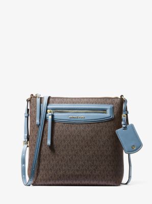 Jet Set Travel Large Signature Logo Crossbody Bag