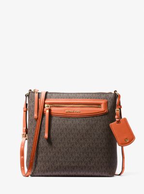 Jet Set Travel Large Signature Logo Crossbody Bag
