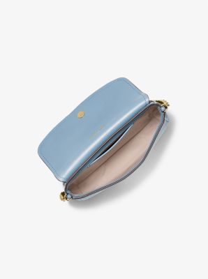 Borsa a tracolla Nolita piccola in pelle martellata in CHAMBRAY | Michael Kors