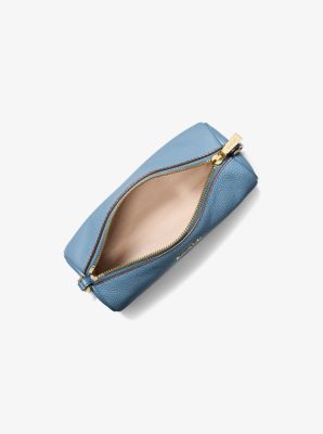 Izzy Small Pebbled Leather Barrel Pochette in CHAMBRAY | Michael Kors
