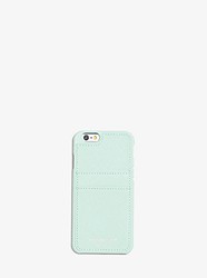 Saffiano Leather Phone Case for iPhone 6/6s - CELADON - 32S6SELL3L