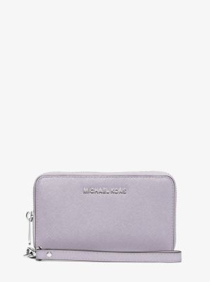 Michael kors jet set continental saffiano clearance wallet