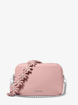 MK Kameratasche Bryant Medium Aus Gekrispeltem Leder - Rosa