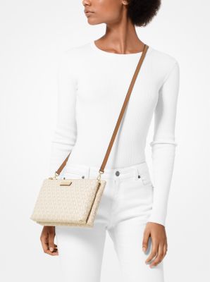 Adele logo outlet crossbody michael kors