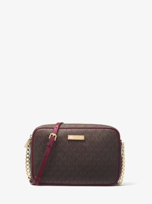 Jet Set Travel Logo Crossbody Bag Michael Kors