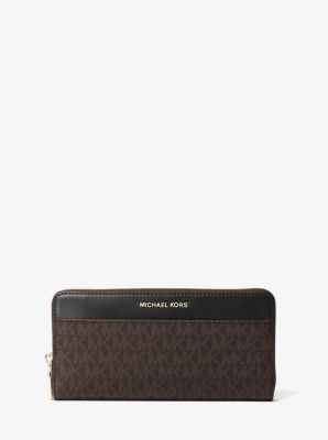 Michael kors deals monogram continental wallet