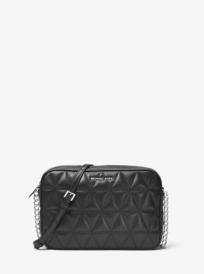 Jet Set Quilted Leather Crossbody Bag 