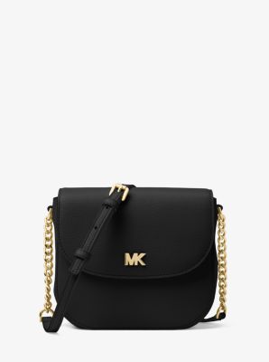 mott pebbled leather dome crossbody bag