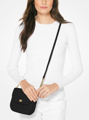 Mott Pebbled Leather Dome Crossbody Bag | Michael Kors