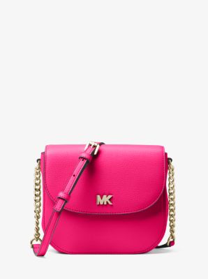 Mott pebbled leather dome crossbody bag on sale