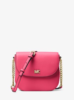 Mott Pebbled Leather Dome Crossbody Bag | Michael Kors