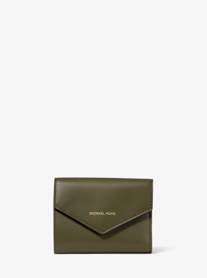michael kors small leather envelope wallet