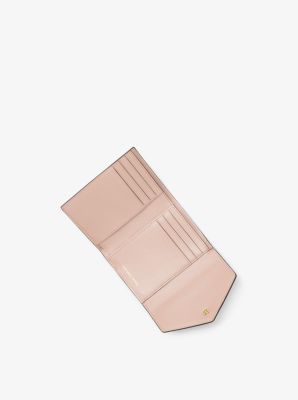 Michael Kors Small Leather Envelope Wallet in Pink