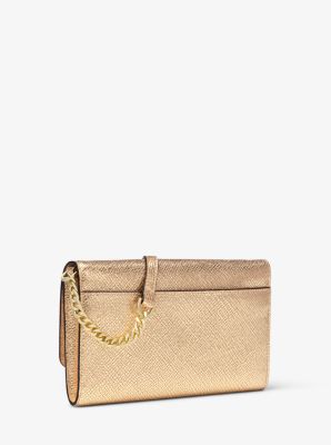 michael kors crossbody metallic